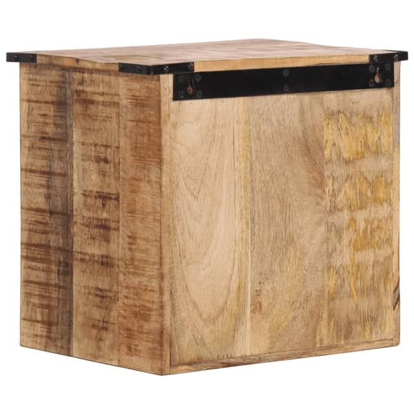 vidaXL Nattbord 40x30x37 cm heltre mango