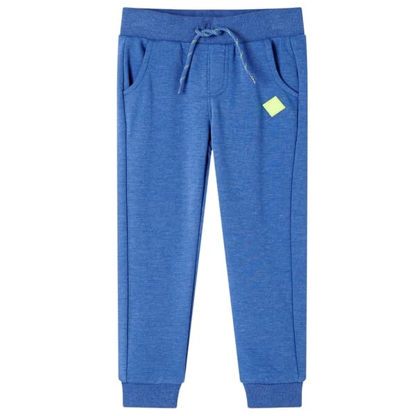 vidaXL Joggebukser for barn blå melert 104