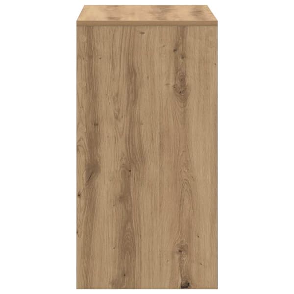 vidaXL Skrivebord Artisan Eik 60 x 40 x 76 cm