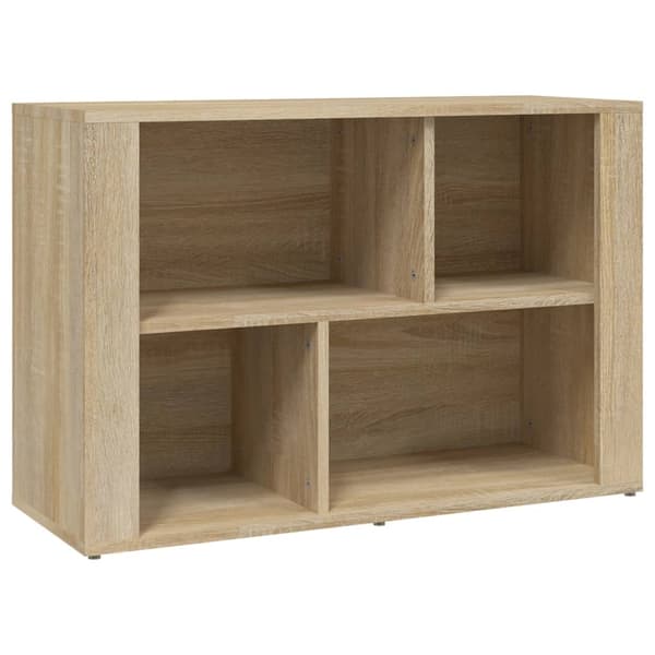 vidaXL Skjenk sonoma eik 80x30x54 cm konstruert tre