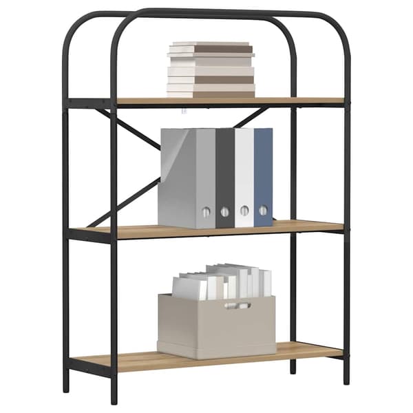 vidaXL Bokhylle Artisan Eik 80 x 30 x 109 cm Konstruert tre