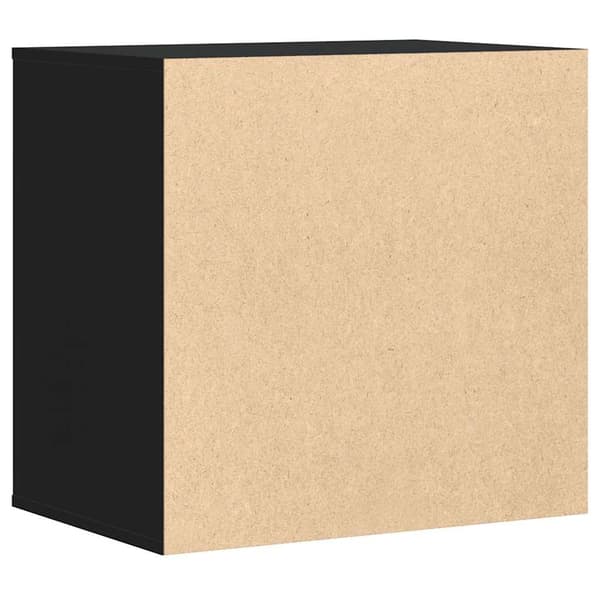 vidaXL Kommode svart 60x41x58 cm konstruert tre