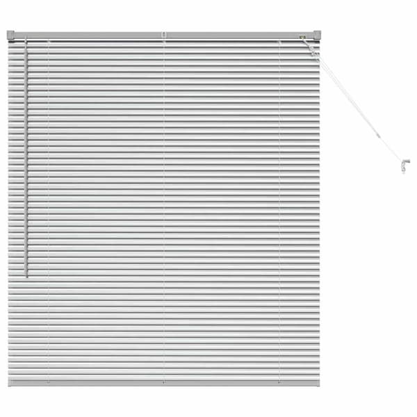 vidaXL Persienner Silver 130 x 110 cm Aluminium