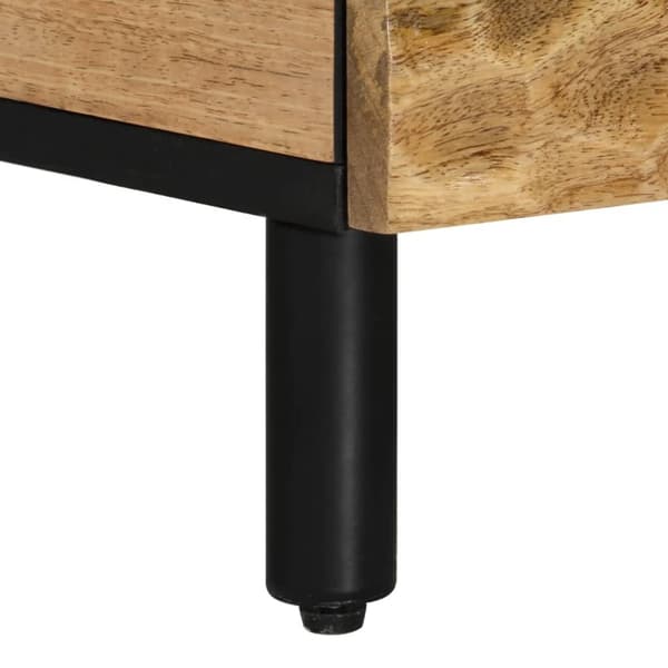 vidaXL Nattbord 40x33x46 cm heltre mango