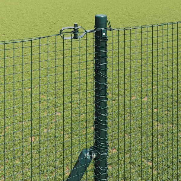 vidaXL Stängselstolpe Grön
