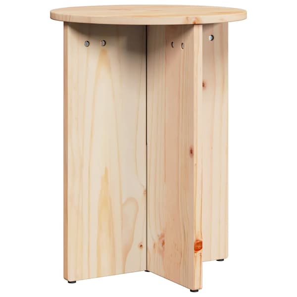 vidaXL Kaffeebord 2 pcs Naturfärg