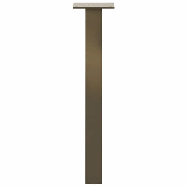 vidaXL Soffbordsben 4 st naturstål 30 cm stål