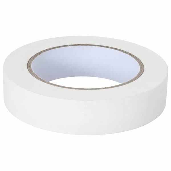 vidaXL Målare Maskeringstejp 50 st Vit 25mm x 50m Papper