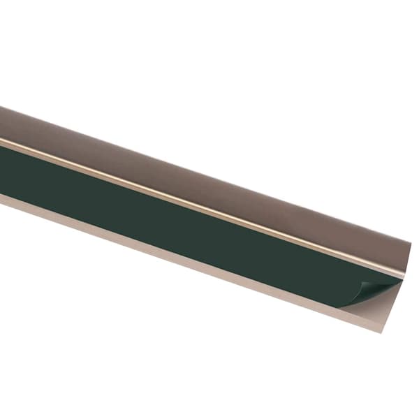 vidaXL L-formade halkskydd för trapp 15 st aluminium 100 cm brun