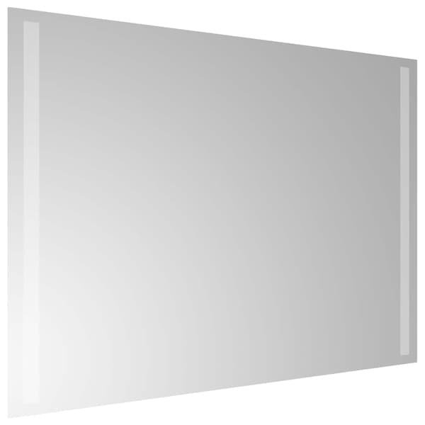 vidaXL Badrumsspegel LED 70x50 cm