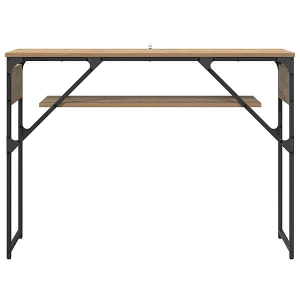 vidaXL Konsollbord Artisan Eik 105x30x75cm Konstruert tre
