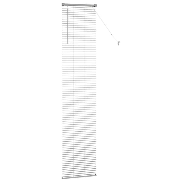 vidaXL Persienner Silver 220 x 50 cm Aluminium