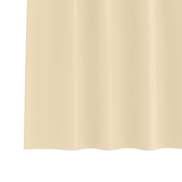 vidaXL Mörkläggningsgardiner med Ringar 2 st Gräddvit 245 x 140 cm