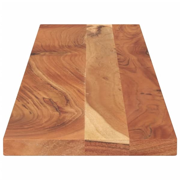 vidaXL Bordplate 180x30x2,5 cm rektangulær heltre akasie