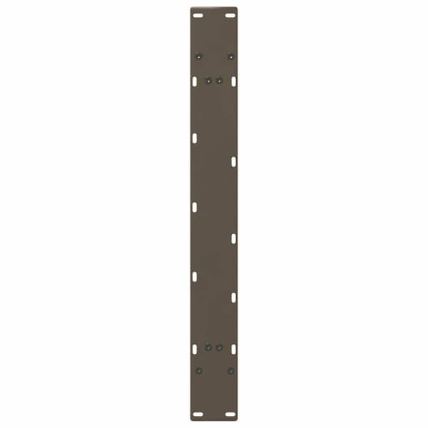 vidaXL Soffbordsben A-formade 2 st 100x(72-73) cm stål