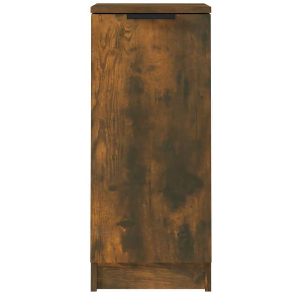 vidaXL Skjenk røkt eik 30x30x70 cm konstruert tre