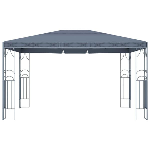 vidaXL Markis Vit 3 x 2,5 m Metall