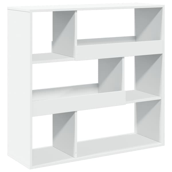 vidaXL Romdeler hvit 100x33x94,5 cm konstruert tre