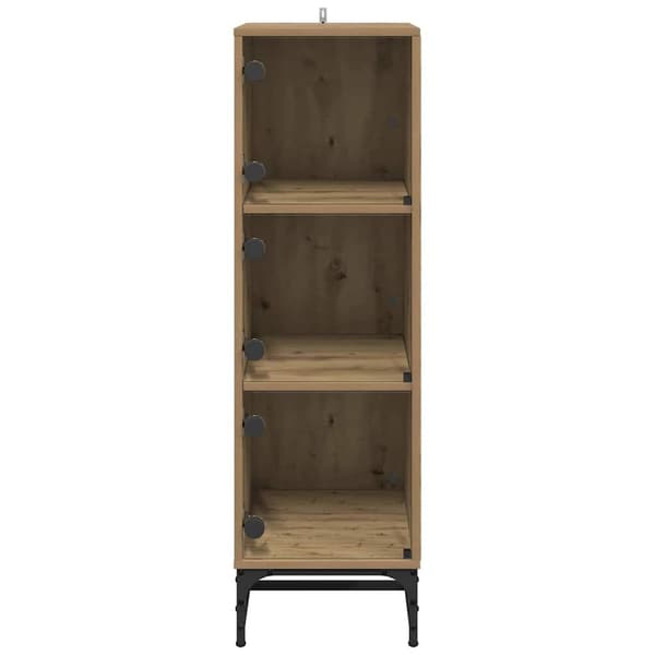 vidaXL Serviesskap Artisan Eik 35 x 37 x 117 cm