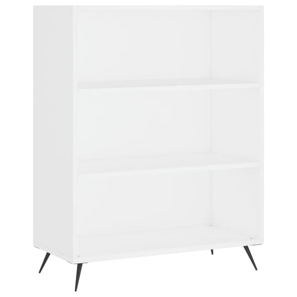 vidaXL Highboard hvit konstruert tre
