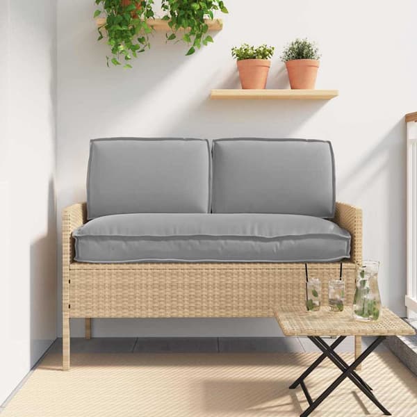 vidaXL Kuddsats 3 pcs Grå Oxford Tyg