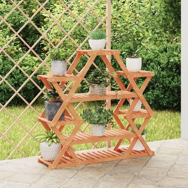 vidaXL Blomsterstativ 110x25x105 cm heltre gran