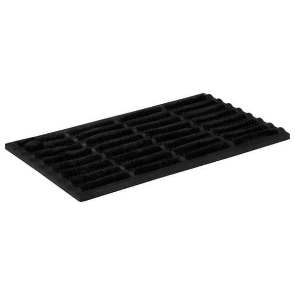 vidaXL Dörrmatta rektangulär 45x75 cm gummi och kokos
