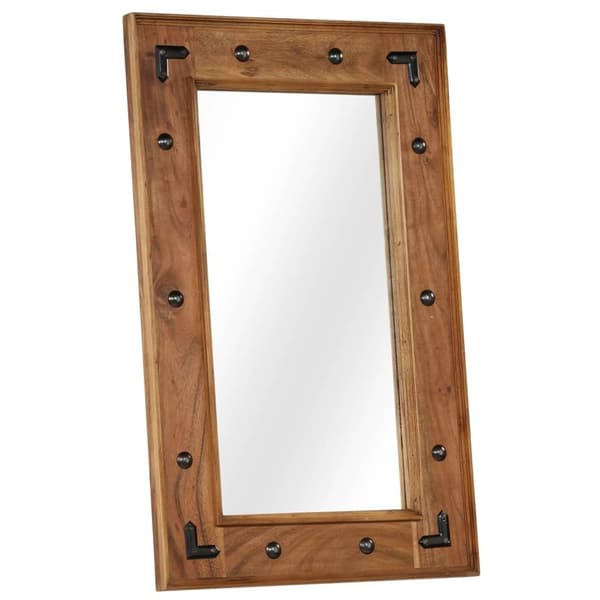 vidaXL Speil heltre akasie 50x80 cm