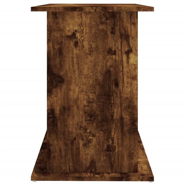 vidaXL Akvariumstativ røkt eik 101x41x58 cm konstruert tre
