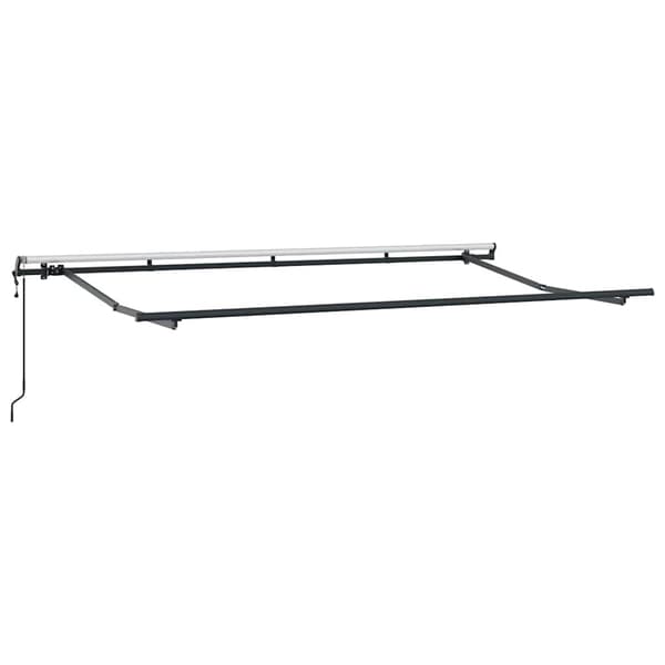 vidaXL Markisram Antracit 4 x 2 m Metall