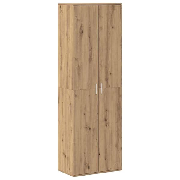 vidaXL Highboard artisan eik 60 x 35 x 180 cm Konstruert tre