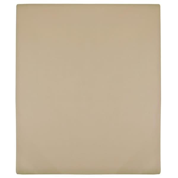 vidaXL Jerseylaken 2 stk gråbrun 90x200 cm bomull
