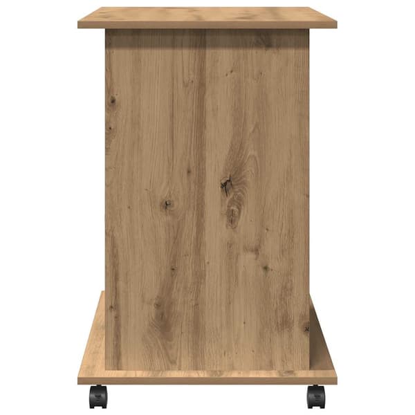 vidaXL Databord artisan eik 80x50x75 cm konstruert tre