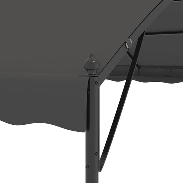 vidaXL Paviljong 3x4 m antrasitt