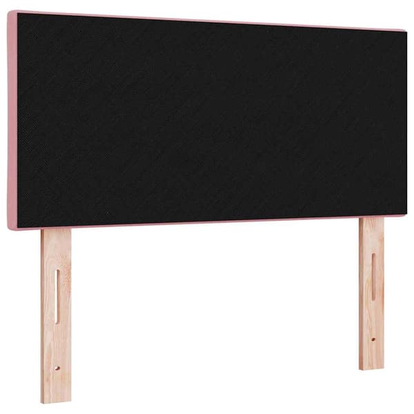 vidaXL LED huvuddyna Rosa 100 cm Sammet