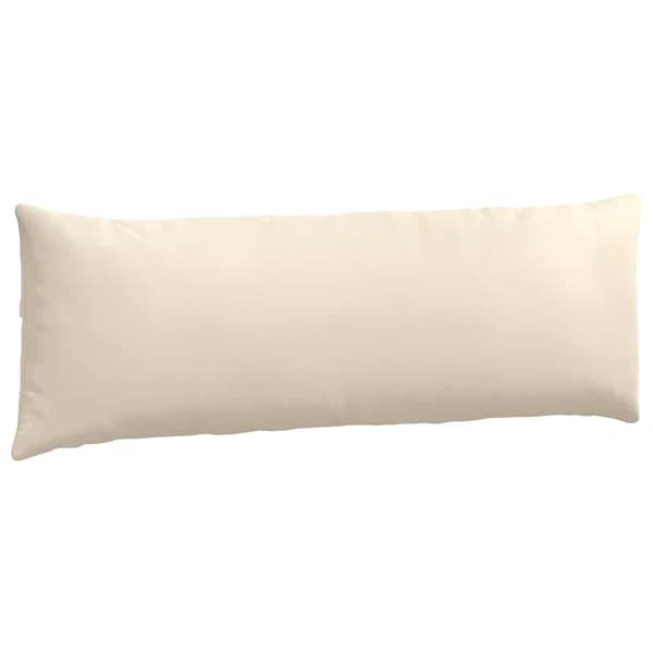 vidaXL Soffkuddar 2 st Beige 120 x 40 cm tyg