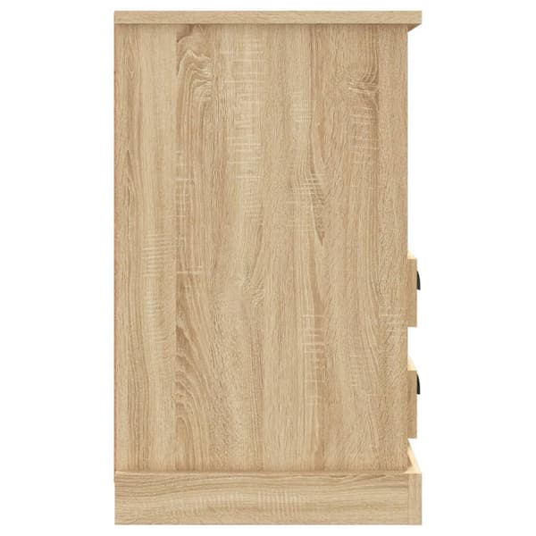 vidaXL Nattbord sonoma eik 43x36x60 cm