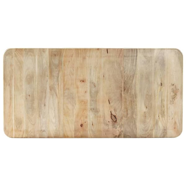 vidaXL Spisebord 180x90x76 cm heltre mango