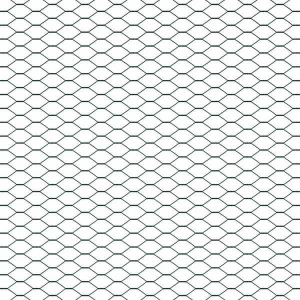vidaXL Hexagonstängsel Grön 1,4 x 10 m PVC