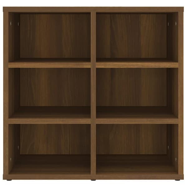 vidaXL Skoskap brun eik 52,5x30x50 cm