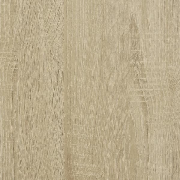 vidaXL Sengeramme sonoma eik 100x200 cm konstruert tre