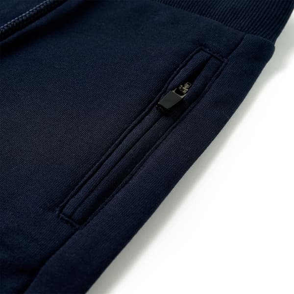 vidaXL Barnshorts marinblå 92