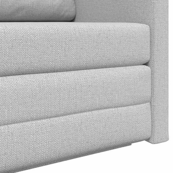 vidaXL Soffsäng 110cm Moln Grå tyg