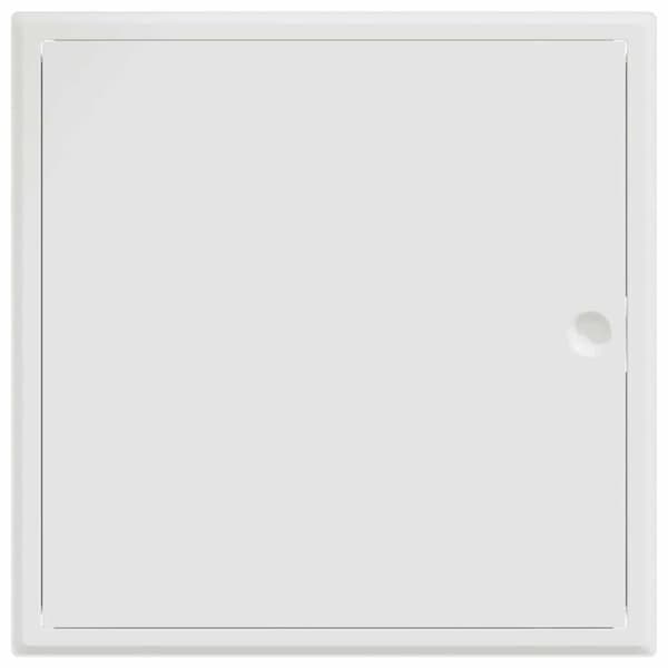 vidaXL Åtkomstpanel Vit 63 x 33 x 3 cm Stål