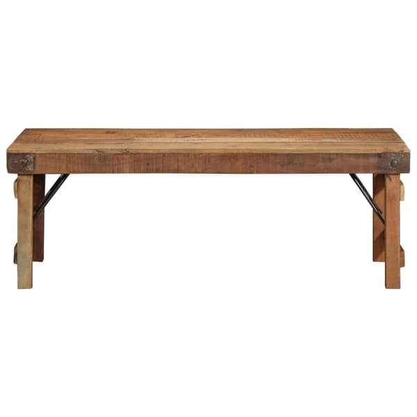 vidaXL Kaffeebord Brun 110 x 55 x 40 cm Solid återvunnen trä
