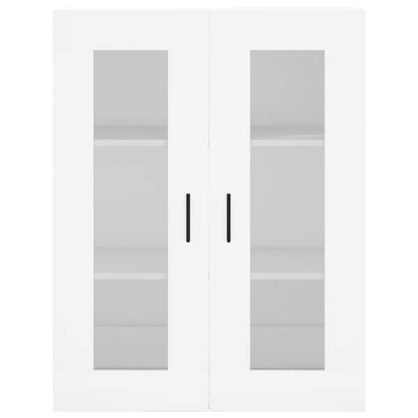 vidaXL Highboard hvit 69,5x34x180 cm konstruert tre