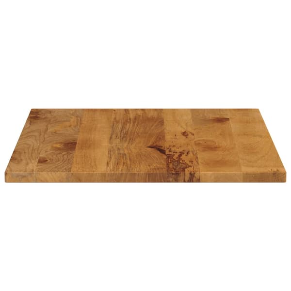 vidaXL Bordplate 90x80x3,8 cm rektangulær heltre mango