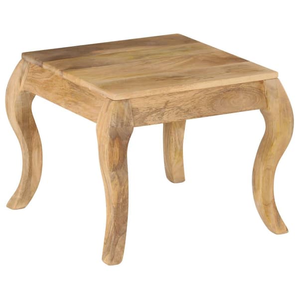 vidaXL Endebord 45x45x40 cm heltre mango