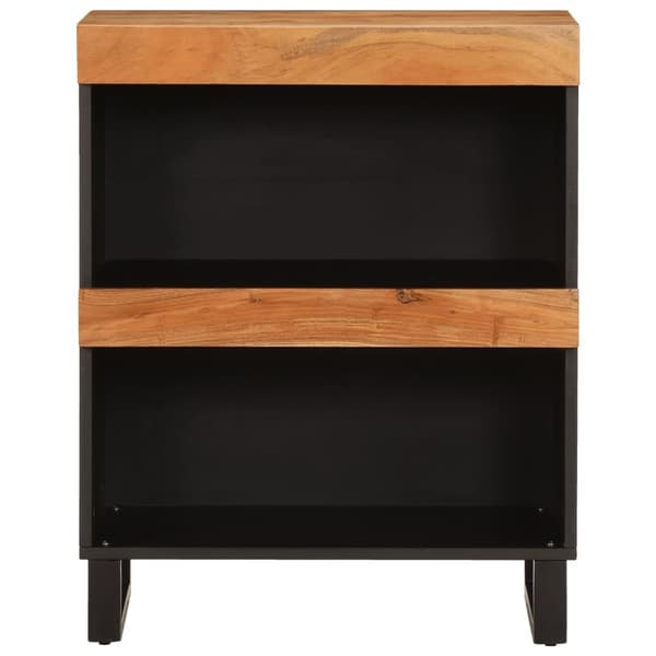 vidaXL Sideskap 60x33x75 cm heltre akasie