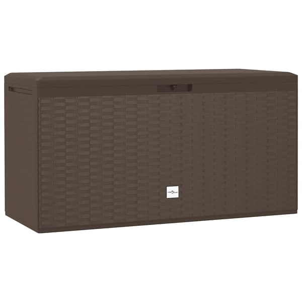 vidaXL Dynbox brun 114x47x60 cm
